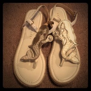 Mermaid sandals Katy Perry